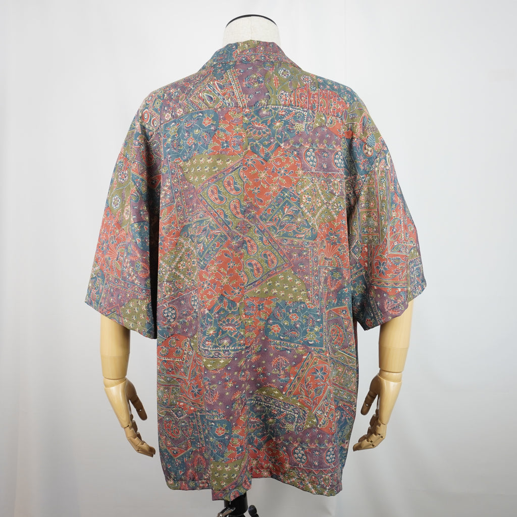 Kimono Aloha Shirt Polyester Size M CA1