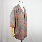 Kimono Aloha Shirt Polyester Size M CA1