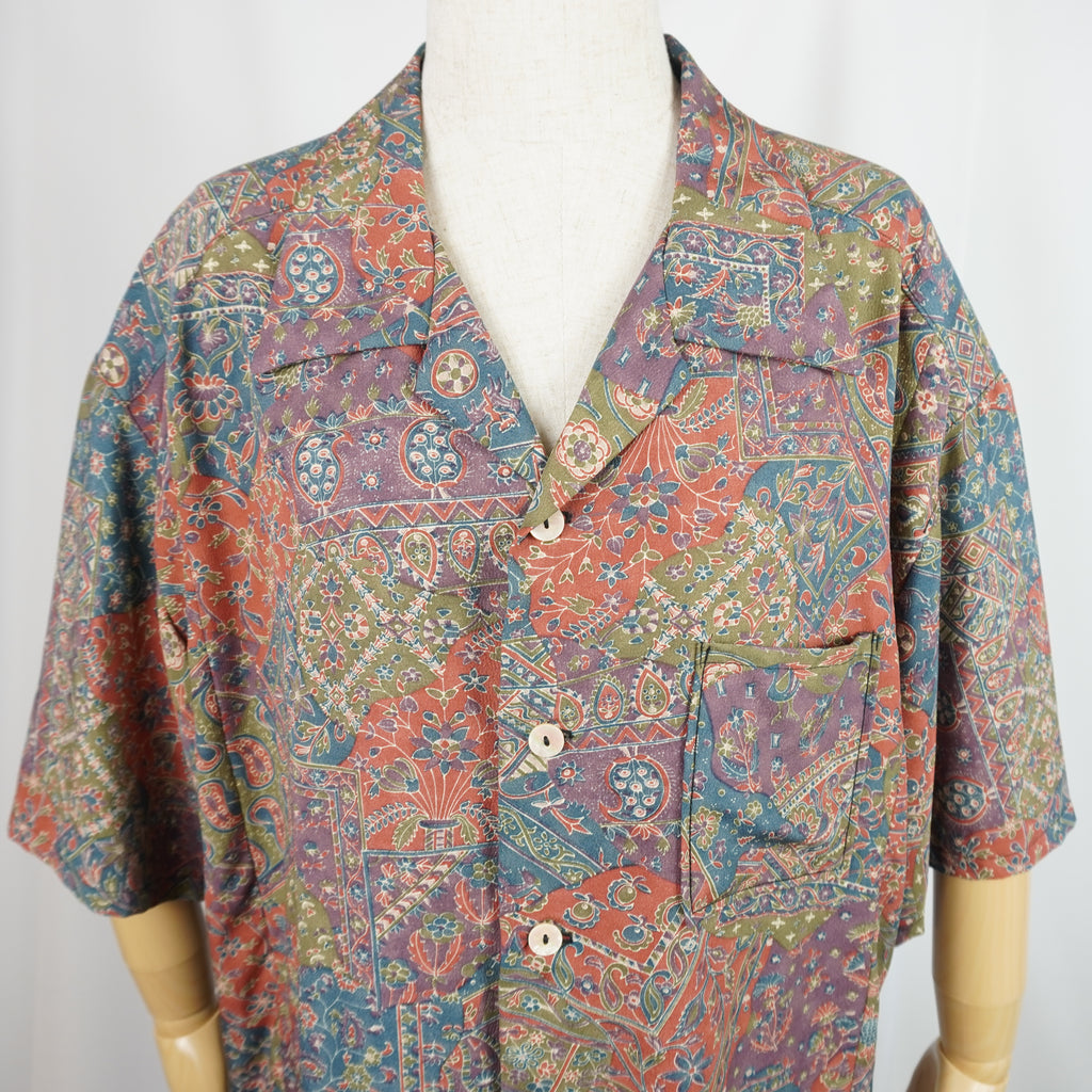 Kimono Aloha Shirt Polyester Size M CA1