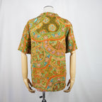 Kimono Aloha Shirt Silk Size S CA3