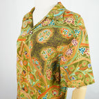 Kimono Aloha Shirt Silk Size S CA3