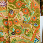 Kimono Aloha Shirt Silk Size S CA3