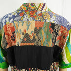 Kimono Aloha Shirt Silk Medium CA24