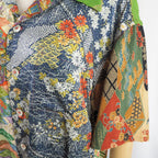 Kimono Aloha Shirt Silk Size L CA16