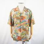 Kimono Aloha Shirt Silk Medium CA17
