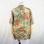 Kimono Aloha Shirt Silk Medium CA17